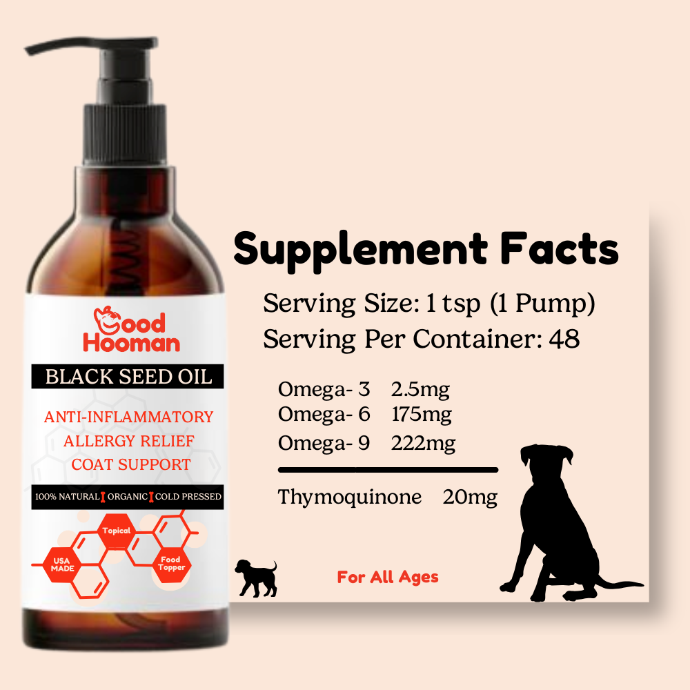 black cumin seed oil for dogs dosage
