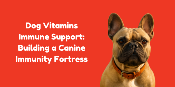 Dog Vitamins Immune Support: Building a Canine Immunity Fortress