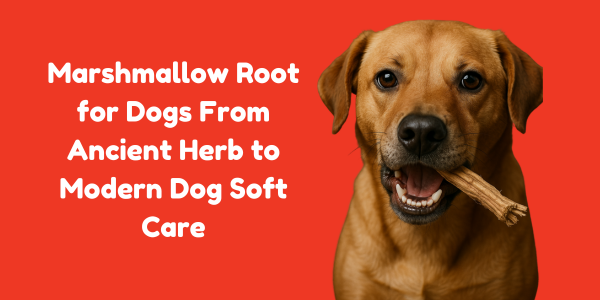 Marshmallow Root for Dogs From Ancient Herb to Modern Dog Soft Care