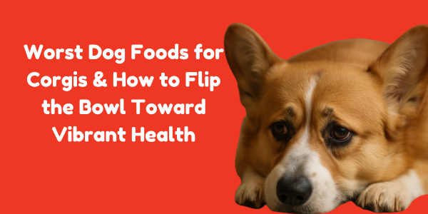 Worst Dog Foods for Corgis & How to Flip the Bowl Toward Vibrant Health