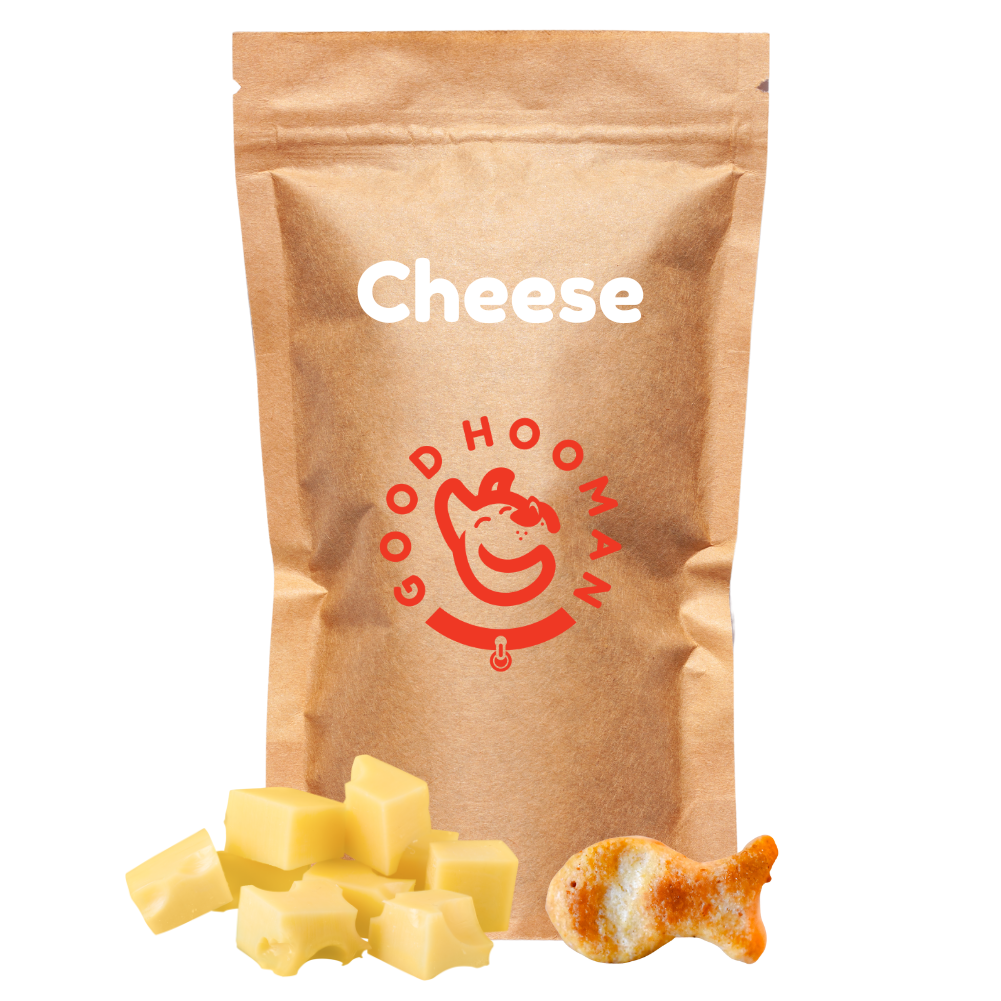 human grade dog training treats cheese flavor